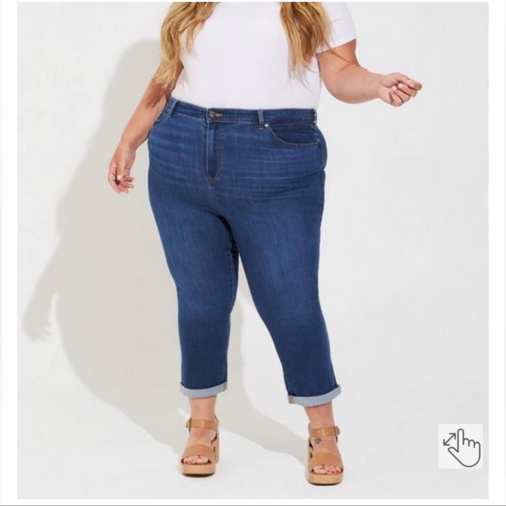 Torrid MidFit Crop Super Soft Jegging